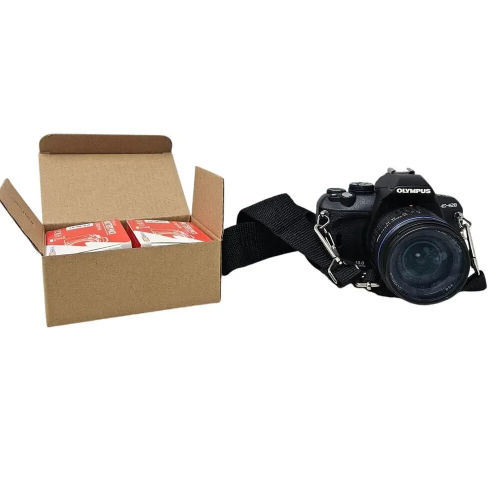 Olympus E-420 With Digital Camera with Zuiko 14-42mm Lens Tested 2 Batteries